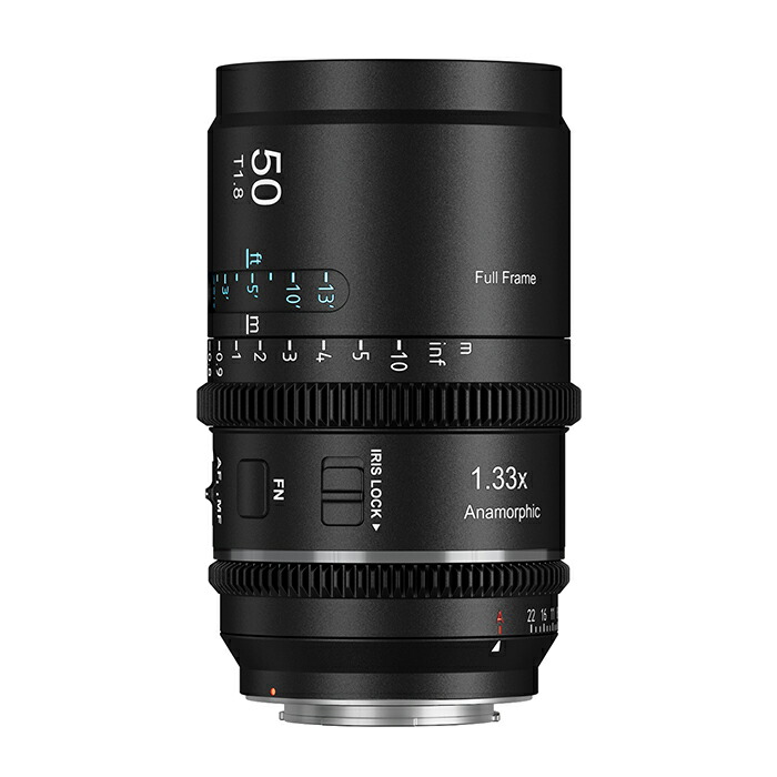 SIRUI Astra 50mm 1.33X T1.8フルフレーム アナモルフィック シネレンズ AF対応 Eマウント ソニーFX/A7R/A9シリーズ対応 ニュートラルフレア(AST-50-EN)|SIRUI