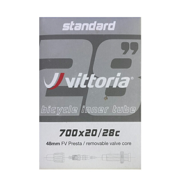 楽天市場】ビットリア(Vittoria) スタンダードブチルチューブ [STANDARD BUTYL TUBE] 26x1.50/2.0 48mm 仏式(FV)  自転車用 チューブ ブチルゴム バルブナット/キャップ付 MTB マウンテン : SIS-Rオンライン