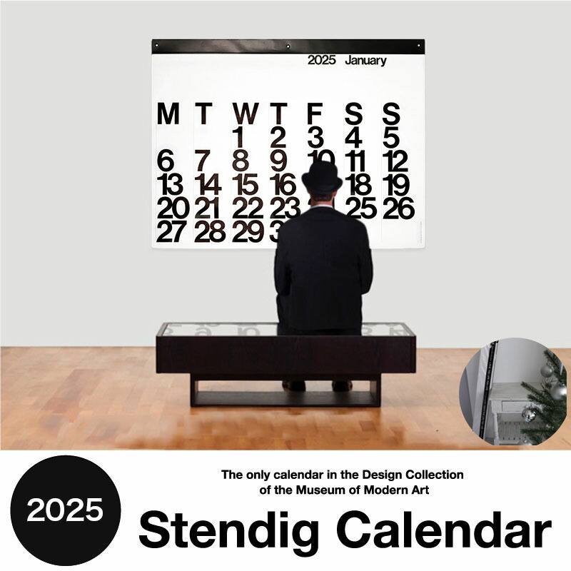 【楽天市場】【 2025 Stendig Calendar 箱にプチプチ梱包あり 】 ステンディグ カレンダー 2025By Massimo