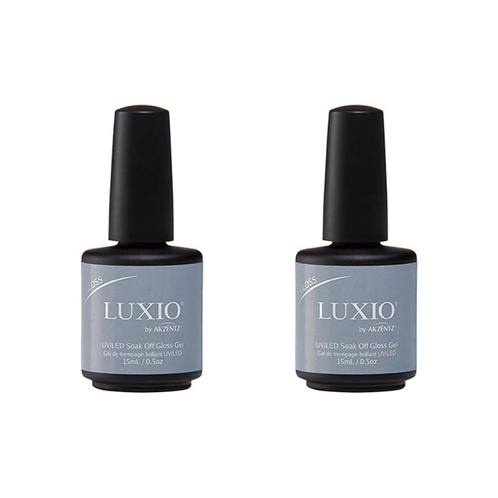 【送料無料】LUXIO（ラクシオ）グロスジェル 15ml（2セット）アクセンツ　ソフトジェルタイプ　ソークオフタイプ