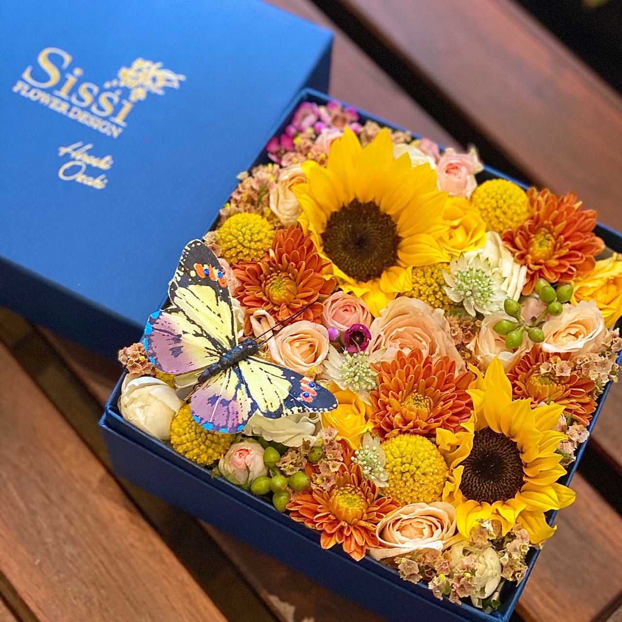 楽天市場 冷蔵便 でお届け あす楽12時まで受付 花 花瓶いらずの花束 クライネブーケ 水かえ不要 花束 誕生日 プレゼント 花 女性 母 祖母 生花 アレンジメント 定年 退職祝い お祝い 花 ひまわり 夏 おしゃれ 還暦祝い 結婚祝い 結婚記念日 フラワーギフト お誕生日