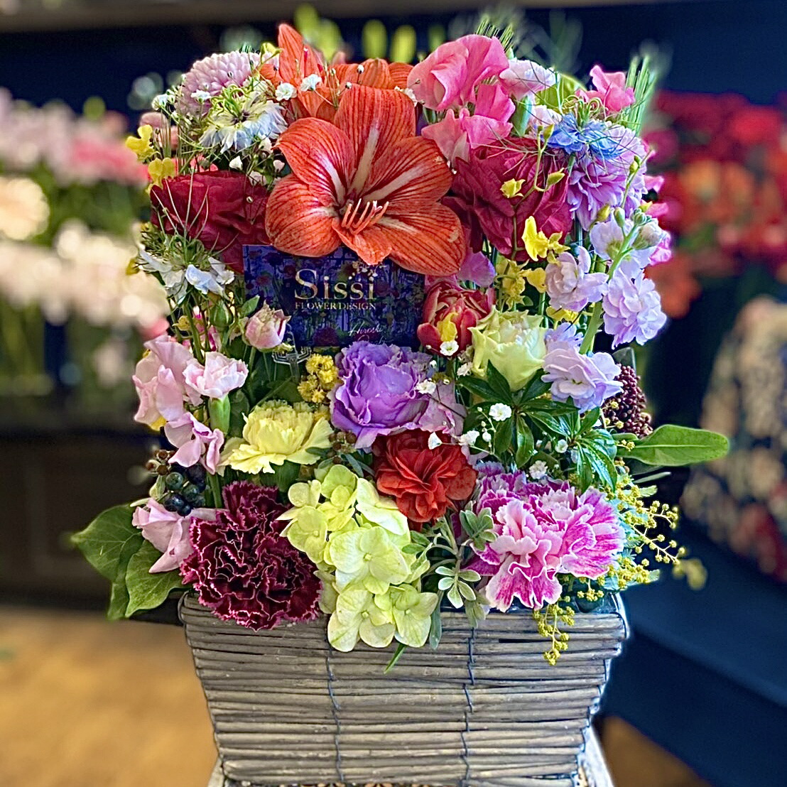 国内在庫 冷蔵便 でお届け あす楽12時まで 開店祝い パラレルアレンジメント Sサイズ オシャレ 誕生日 送料無料 生花 開店 開業 季節の花 生花アレンジ 花 ギフト おしゃれ 女性 母 祖母 お祝い フラワーギフト お花 妻 快気祝い 退職祝い 男性 かっこいい Fucoa Cl