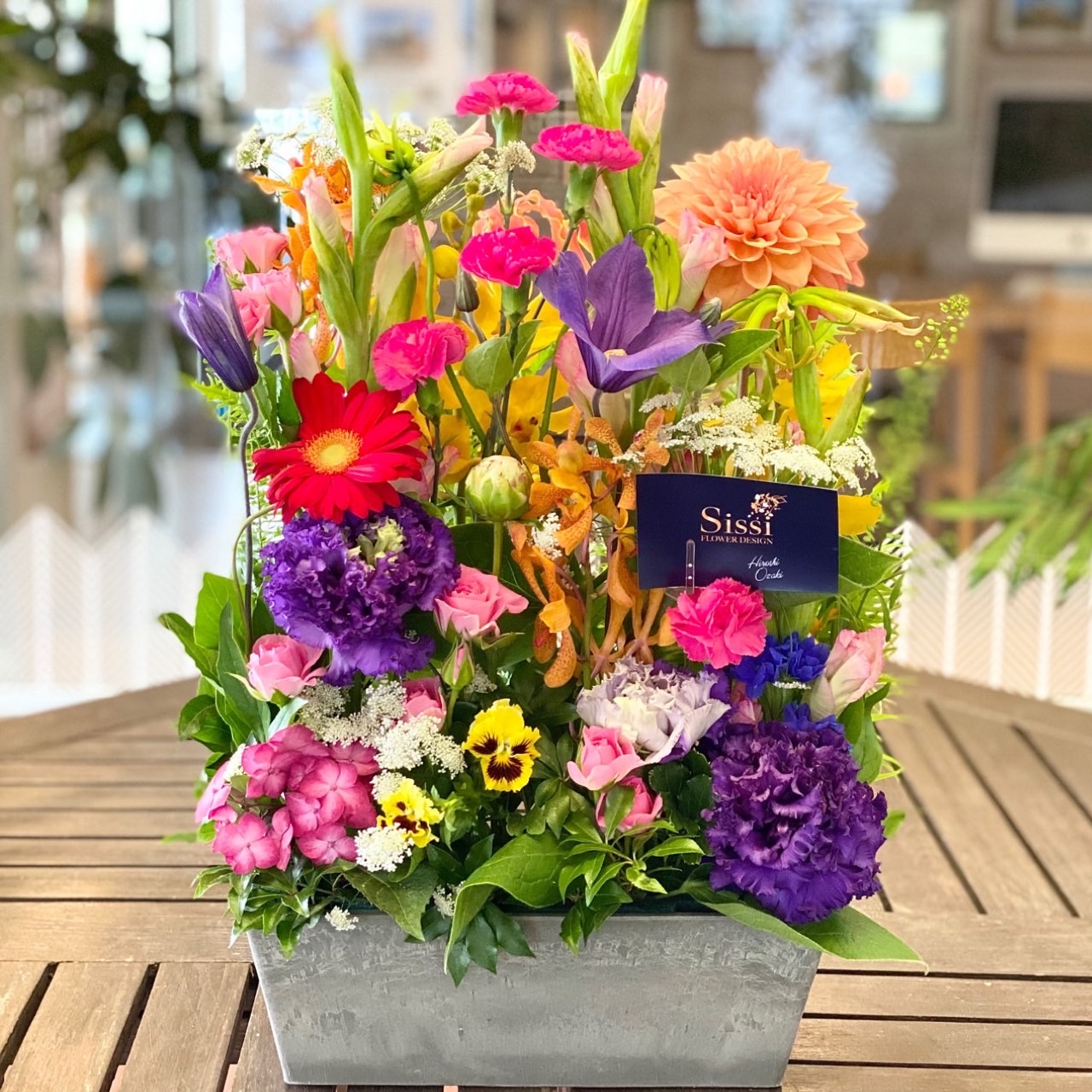 国内在庫 冷蔵便 でお届け あす楽12時まで 開店祝い パラレルアレンジメント Sサイズ オシャレ 誕生日 送料無料 生花 開店 開業 季節の花 生花アレンジ 花 ギフト おしゃれ 女性 母 祖母 お祝い フラワーギフト お花 妻 快気祝い 退職祝い 男性 かっこいい Fucoa Cl