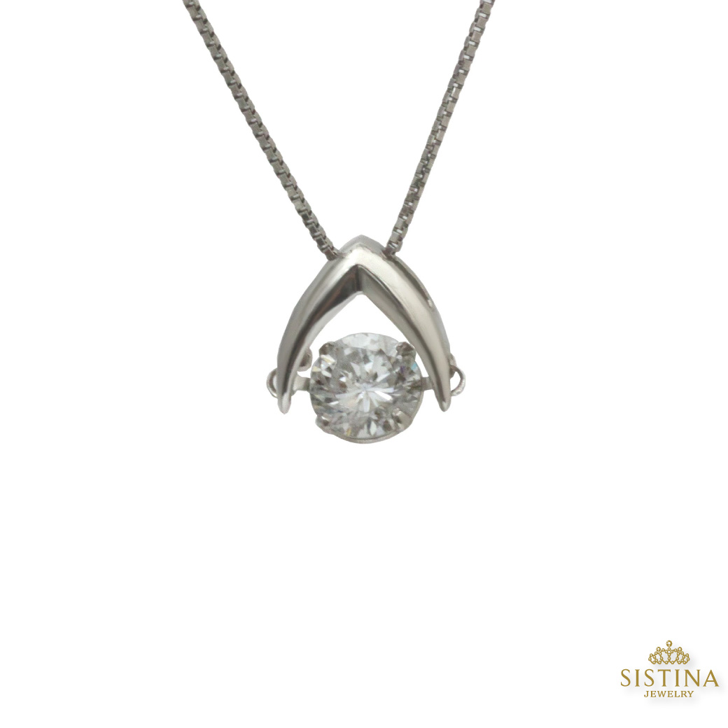 【1点限定】送料無料 0.709 ct プラチナ ダイヤモンド 1粒 ダイヤネックレス ダイヤモンド 天然石 ラウンドカット ｜ ジュエリー システィーナ リリコ レディース 結婚 結婚式 プレゼント 贈り物 ベネチアンチェーン スライドチェーン スライドアジャスター 45cm