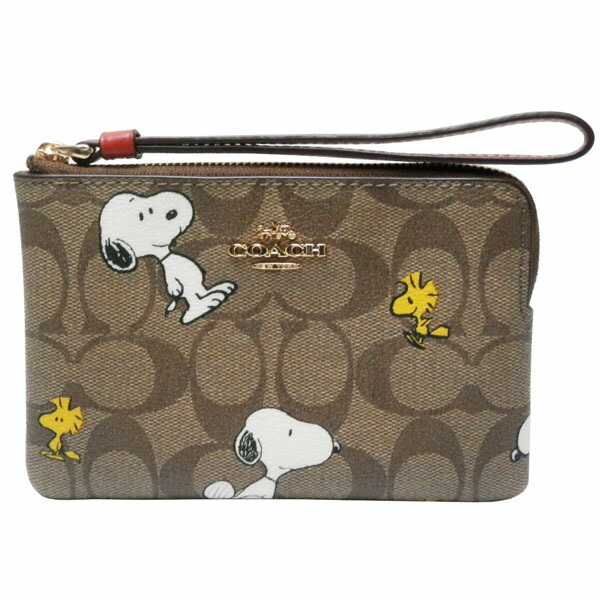 コーチ　スヌーピーコラボポーチ　未使用品☆ COACH（ポーチ）のフリマアイテム一覧