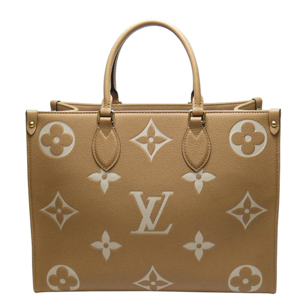 ルイ・ヴィトン　LOUIS VUITTON　モノグラムアンプラント　トートバッグ/ショルダーバッグ　オンザゴーMM　M45982　アリゾナ　新品同様　【中古】