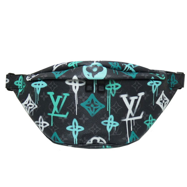 ルイ・ヴィトン LOUIS VUITTON モノグラムエクリプス グラフィティ 上半身御徒面子/酉の方角御徒面子/三尺帯御徒面子 大きな進歩･バムバッグ Ｍ２１３９７ 【中古】