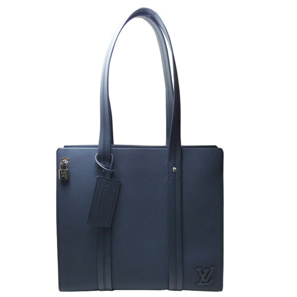 ルイ・ヴィトン LOUIS VUITTON なめし革 トートバッグ ＬＶアエログラム 飛び立つ･トート Ｍ２１５４２ 米国海軍 【中古】