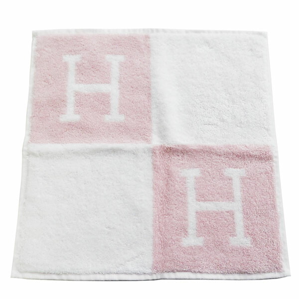 HERMES タオルハンカチ Les Cabanes　ジョーヌ/ローズ　未使用品 楽天市場】エルメス HERMES ハンドタオル Les Cabanes ジョーヌ