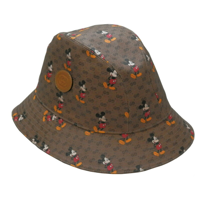 ✨GUCCI✨ グッチ Disney ディズニー コラボ バケットハット　帽子 楽天市場】GUCCI グッチ 602978 ミニGG DISNEY ミッキーマウス