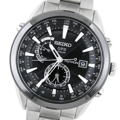セイコー　SEIKO　メンズ腕時計　アストロン　SBXA003　ソーラーGPS衛星電波修正　チタニウム　【中古】【コンビニ受取対応商品】