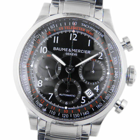 ボーム&メルシエ BAUME & MERCIER メンズ腕時計 ケープランド クロノグラフ MOA10062 自動巻 【中古】【コンビニ受取対応商品】|質・買取・販売SATOH