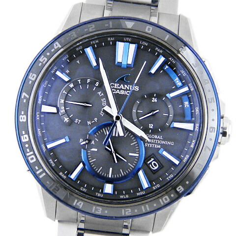 楽天市場】カシオ CASIO OCW-G1100-1A2JF オシアナス デイデイト