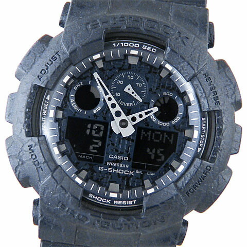 廃番【カシオ】G-SHOCK ジーショック 腕時計 GA-100CG 紺×グレー 廃番【カシオ】G-SHOCK ジーショック 腕時計 GA-100CG 紺×グレー