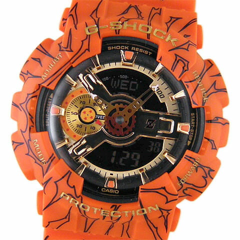 カシオ　CASIO　メンズ腕時計　G-SHOCK　ドラゴンボールZ コラボレーションモデル　GA-110JDB-1A4JR　クオーツ　アニメ　漫画　【中古】【コンビニ受取対応商品】