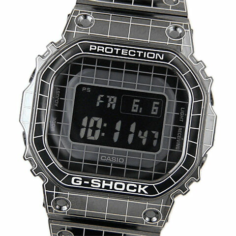 カシオ　CASIO　メンズ腕時計　G-SHOCK　ジーショック　フルメタル　GMW-B5000CS-1DR（GMW-B5000CS-1JR）　タフソーラー　電波時計　モバイルリンク　ブラック　【中古】【コンビニ受取対応商品】
