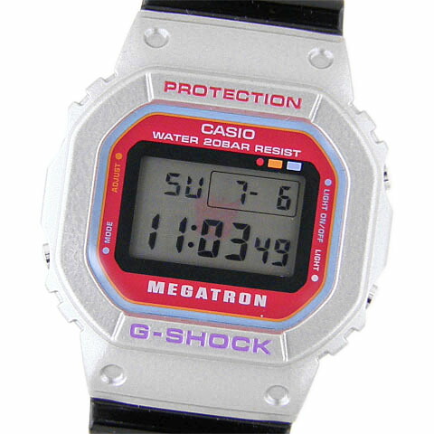 カシオ　CASIO　メンズ腕時計　ジーショック　G-SHOCK　トランスフォーマー　メガトロン　DW-5600MEGA22-8PFT　クオーツ　【中古】【コンビニ受取対応商品】