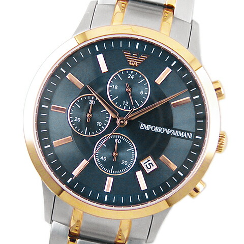 楽天市場】【ウォッチ】EMPORIO ARMANI エンポリオ アルマーニ クロノ
