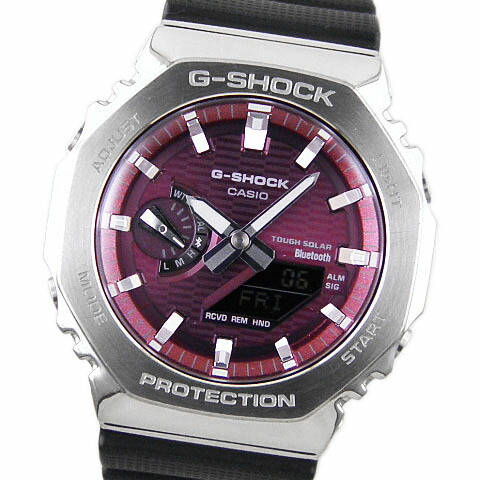 カシオ　CASIO　メンズ腕時計　ジーショック　G-SHOCK　GBM-2100A-4BJF　デジアナ　タフソーラー　モバイルリンク　【中古】【コンビニ受取対応商品】