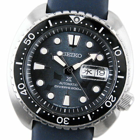 セイコー　SEIKO　メンズ腕時計　プロスペックス　ダイバー スキューバ　Save the Ocean Special Edition　SBDY079　ブルーダイヤル　セーブジオーシャン スペシャルエディション　デイデイト　マンタ　自動巻　【中古】【コンビニ受取対応商品】