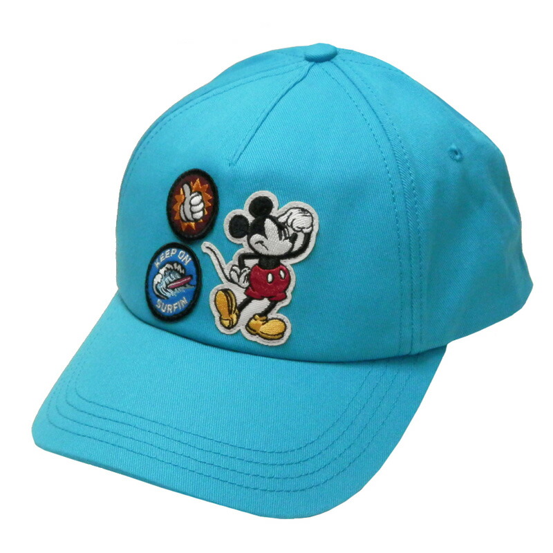 半額品 コーチ ｃｏａｃｈ ディズニーコラボ キャップ ３２０１ ミッキーマウス ブルー ｏｎｅ ｓｉｚｅ 未使用品 中古 あす楽対応 東海 New限定品 Www Timesofbahrain Com