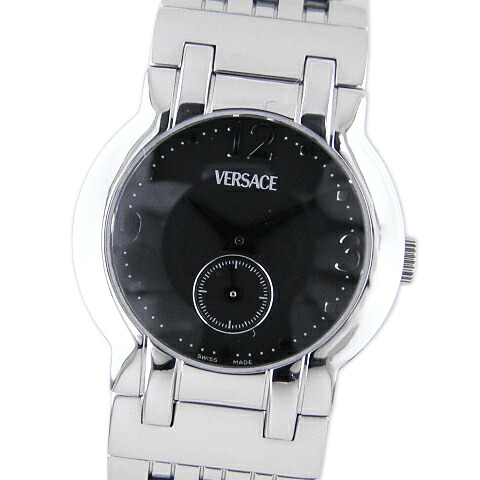 ベルサーチ VERSACE レディース腕時計 スモールセコンド クオーツ 【中古】【コンビニ受取対応商品】