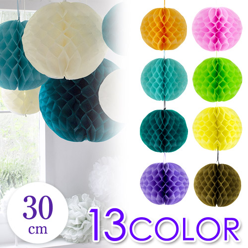 Sixem Shop Paper Honeycomb Ball 30cm Paper Honeycomb Ball Mobile