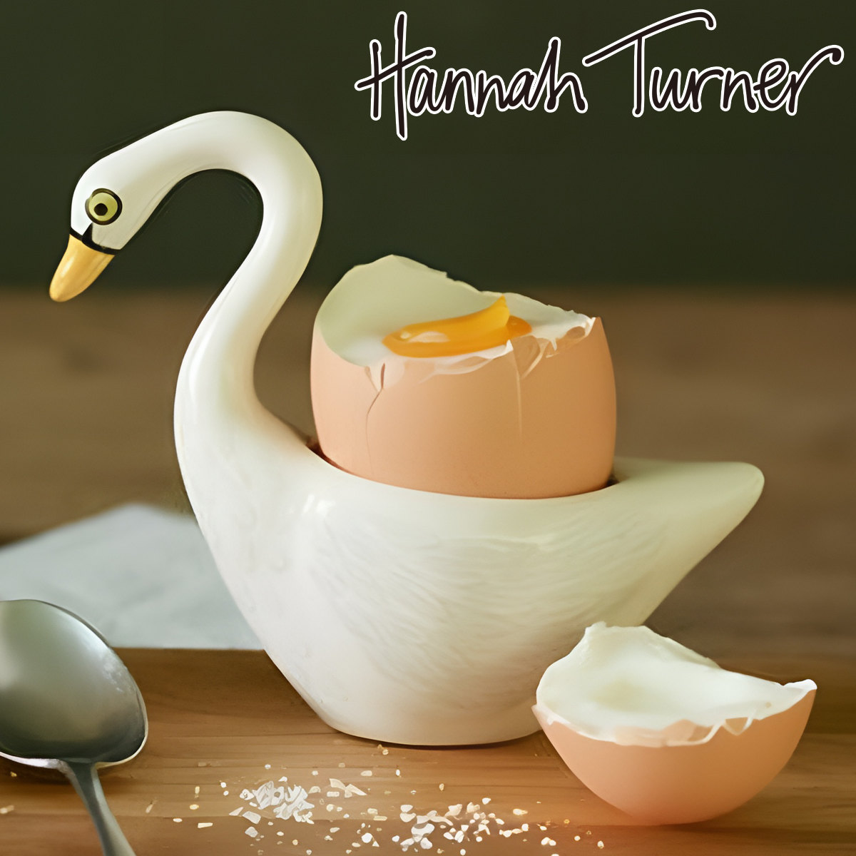【楽天市場】Hannah Turner ハンナターナー エッグカップ Egg cups Swan White 白鳥 （ エッグスタンド 陶器