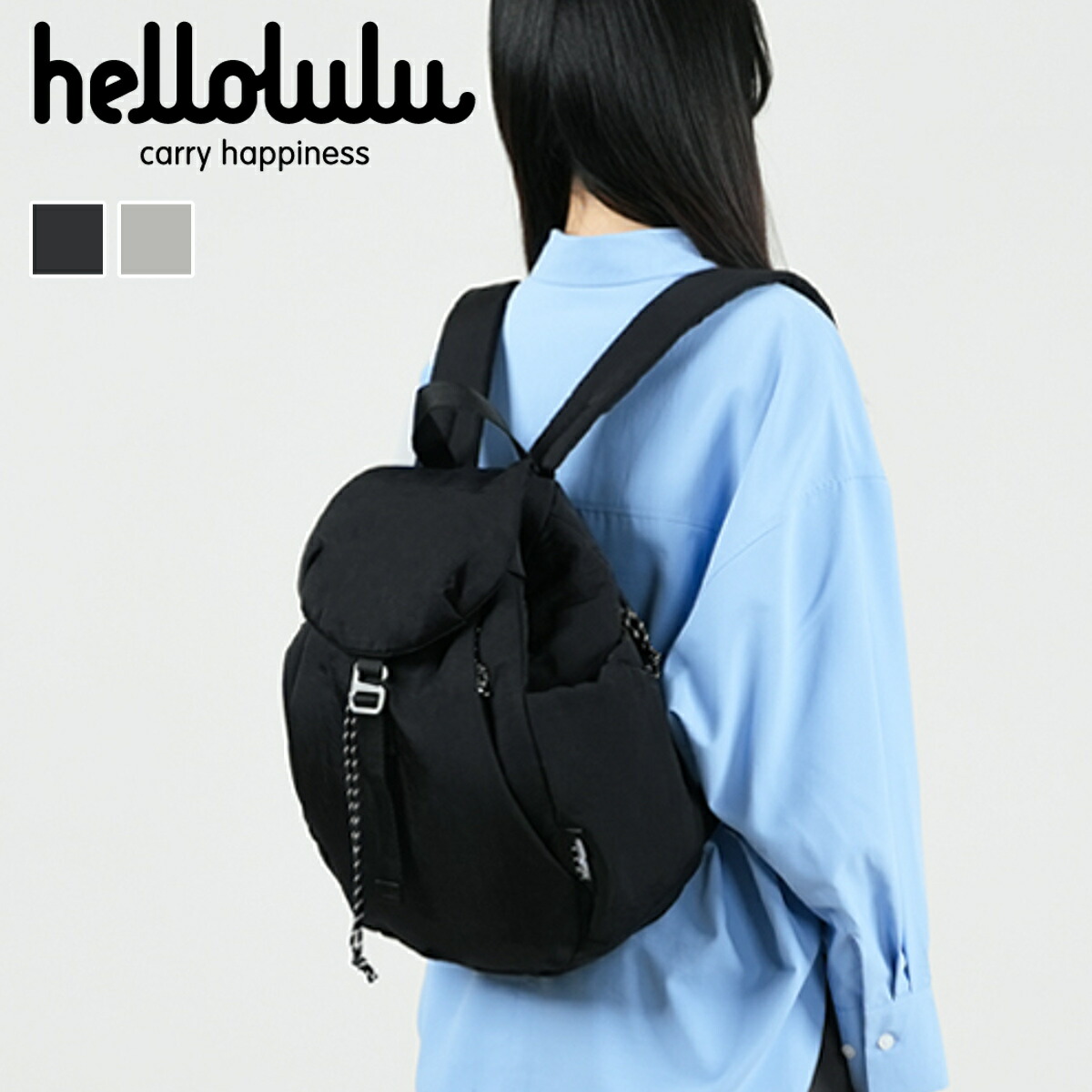 hellolulu ハロルル 【26年SS新色】 ローリー RORY （ リュックサック バッグ バックパック デイパック かばん 鞄 レディース メンズ 巾着 ナイロン 軽い 撥水 通学 通勤 マザーズバッグ おしゃれ ） 11,519円