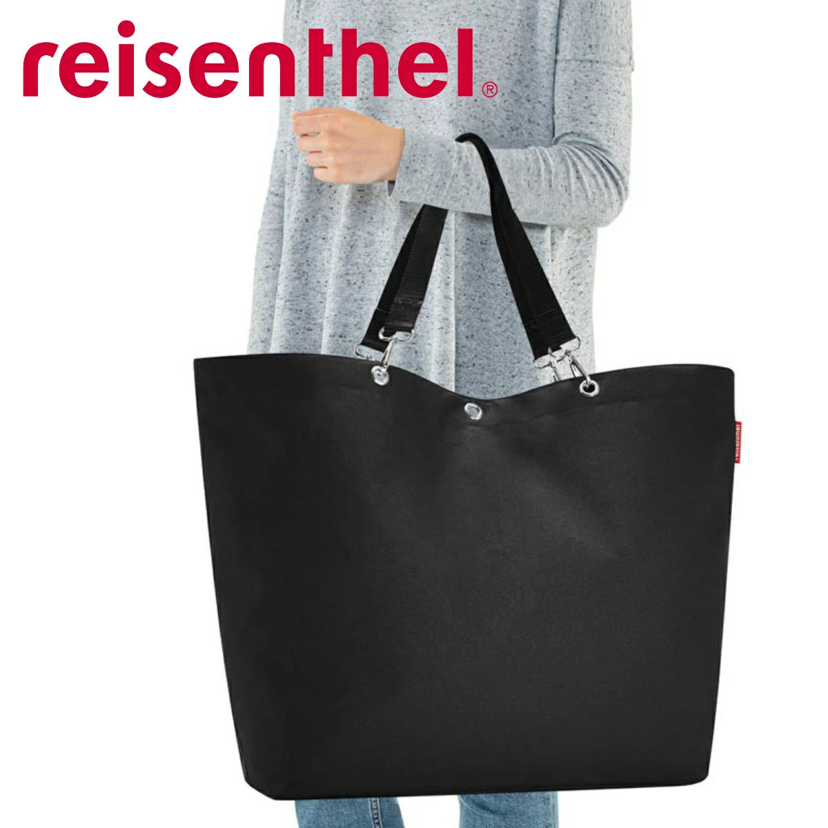 Reisenthel Shopper XL Twist – Grand Cabas Shopping 35L Imperméable, Polyvalent Courses Voyages Sport