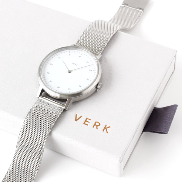 楽天市場 Verk Watch Staib Meshスウェーデンの時計ブランド 40mm 北欧デザイン ステンレススティール シンプル ミニマル ドイツ製 ギフト プレゼント 贈答 贈り物 シゼム楽天市場支店