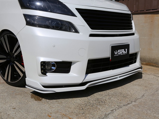 楽天市場 系ヴェルファイア V Xグレード後期 フロントリップスポイラー 純正色塗装済み 単色 シックスセンス 楽天ショップ シックスセンス