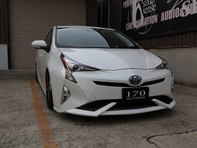 楽天市場】50プリウス前期 フロントリップスポイラーVer2専用