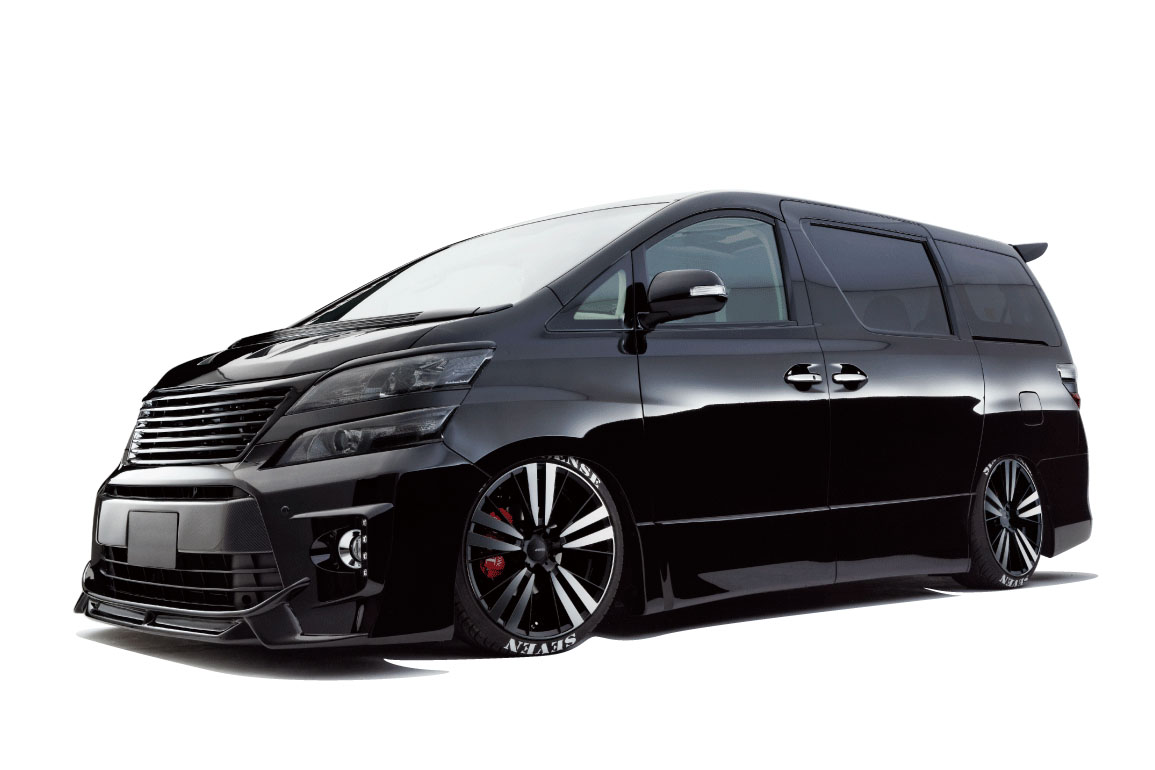 楽天市場】20系ヴェルファイア後期 Zグレード用 ABS製エアロ