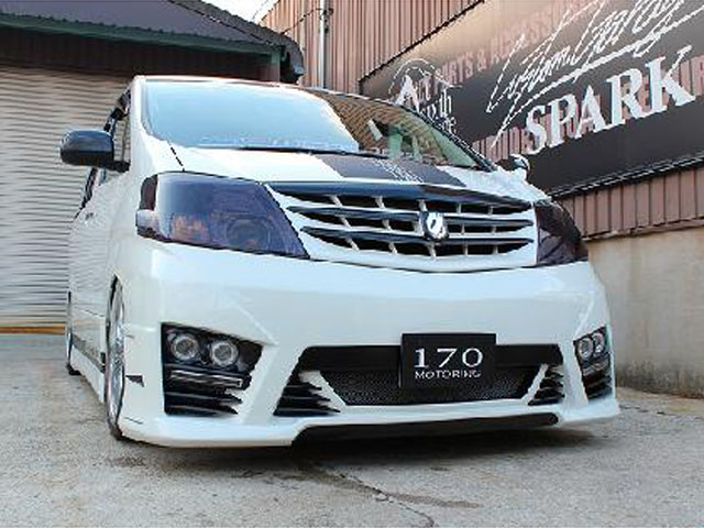 楽天市場】10系アルファード リアウイング : シックスセンス