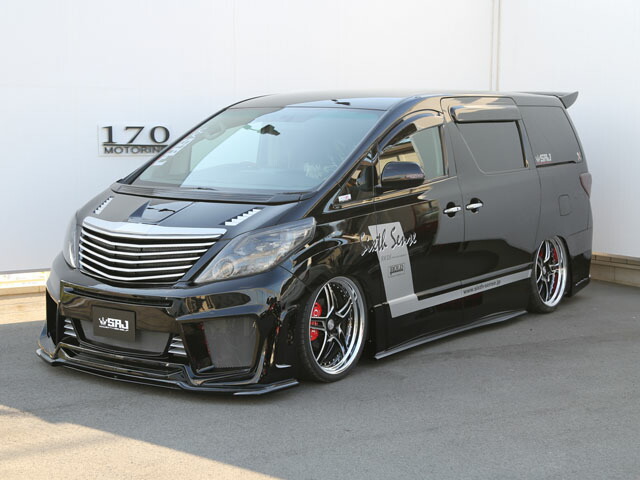 たかさん専用　20アルファード ハーフエアロ 楽天市場】[トヨタ 20系 アルファード X 前期]グレースライン フロント