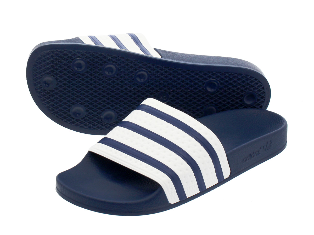 adidas adilette slides blue