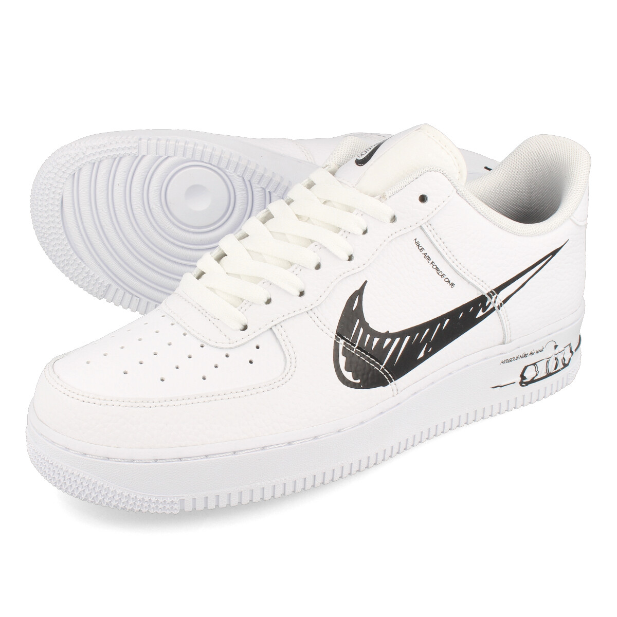 配送員設置送料無料 楽天市場 ビッグ スモールサイズ Nike Air Force 1 Lv8 Utility Sl Sketch ナイキ エア フォース 1 Lv8 ユーティリティー Sl White Black Cw7581 101 Lowtex Plus 人気ブランド Www Jerad Org