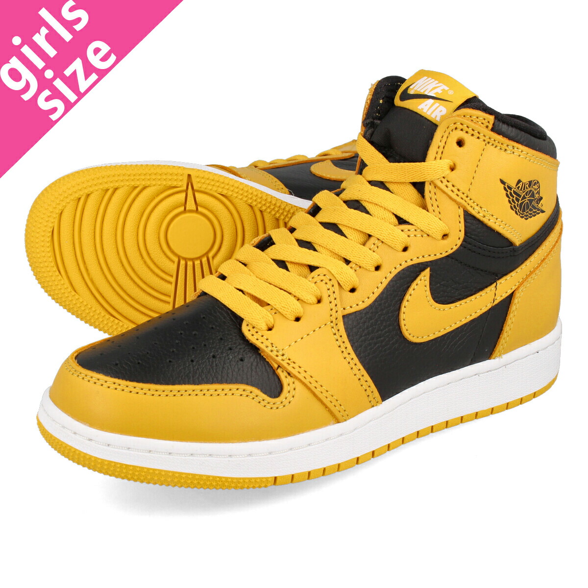 ◆送料無料◆(GS)NIKE AIR JORDAN 1 HIGH BRED PATENT◆大人もOK Nike Air Jordan 1 High OG 