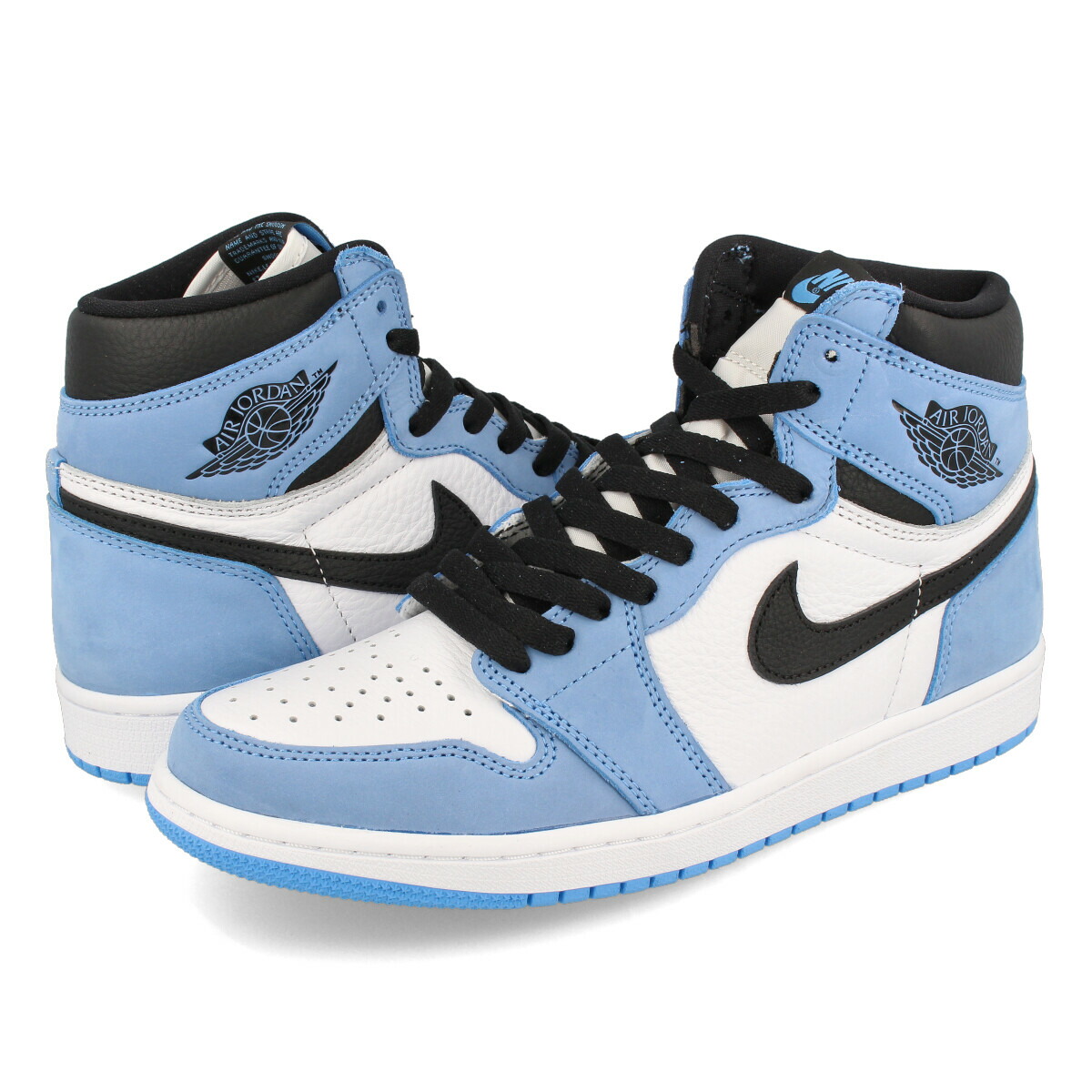 8cm 新品 即日発送 国内正規品 エアジョーダン1 ユニバーシティーブルー 青 Nike Air Jordan 1 Retro High OG 