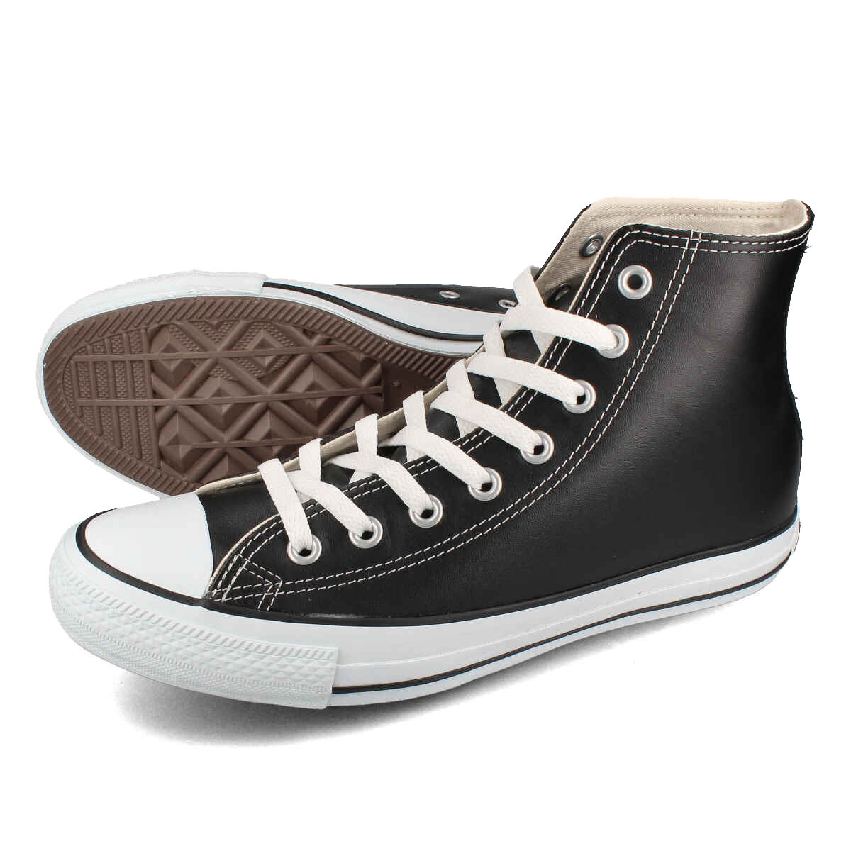 Lowtex Plus Converse Lea Allstar Hi Converse Leather All Stars Hi