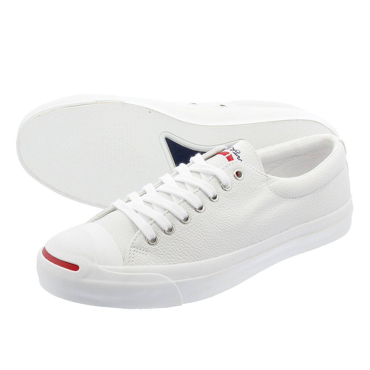 楽天市場 Converse Jack Purcell Cla Leather Rh コンバース ジャックパーセル Cla レザー Rh White Lowtex Plus