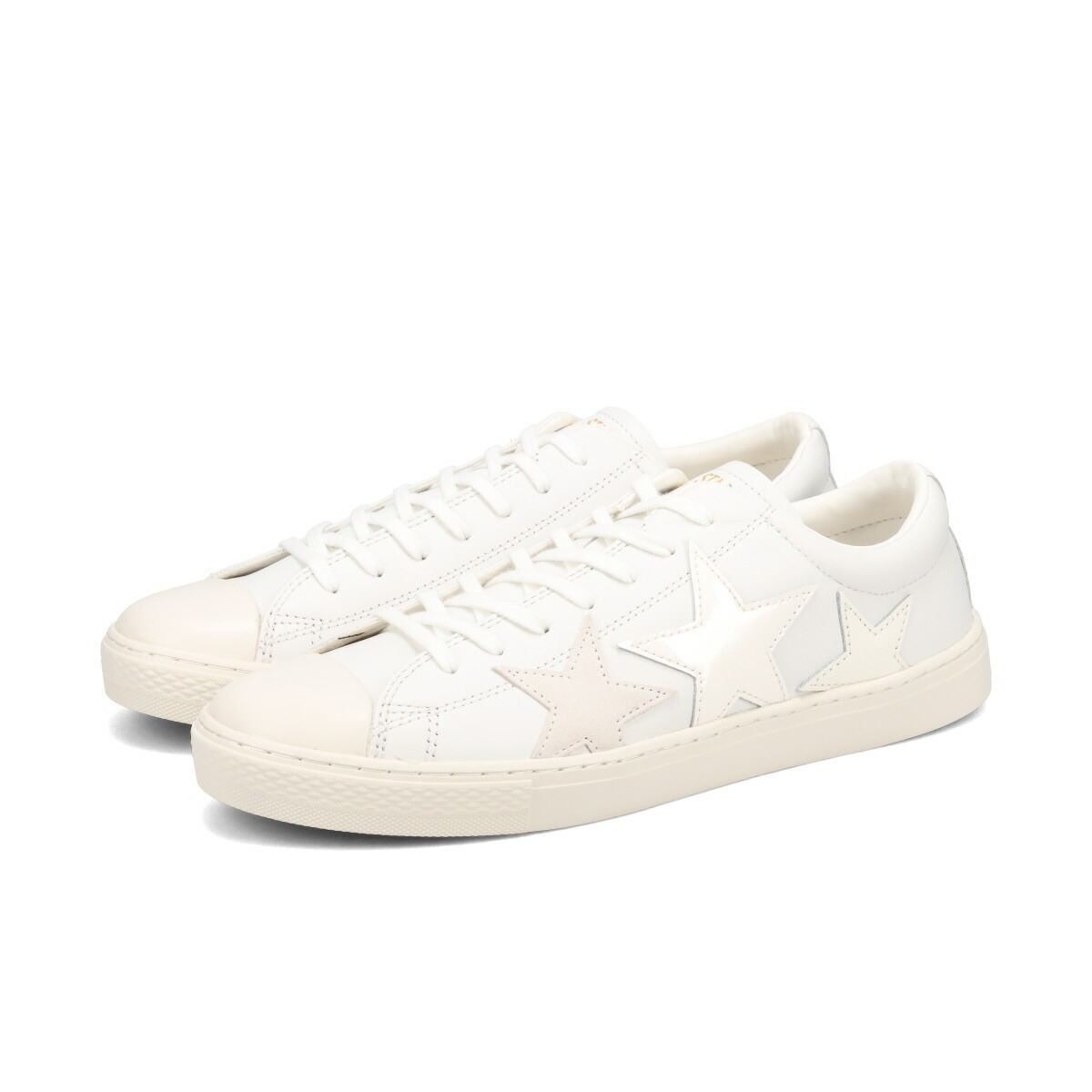 CONVERSE ALL STAR COUPE TRIOSTAR OX コンバース オールスター クップ トリオスター OX メンズ レディース スニーカー ローカット SNOW WHITE ホワイト 38002010画像