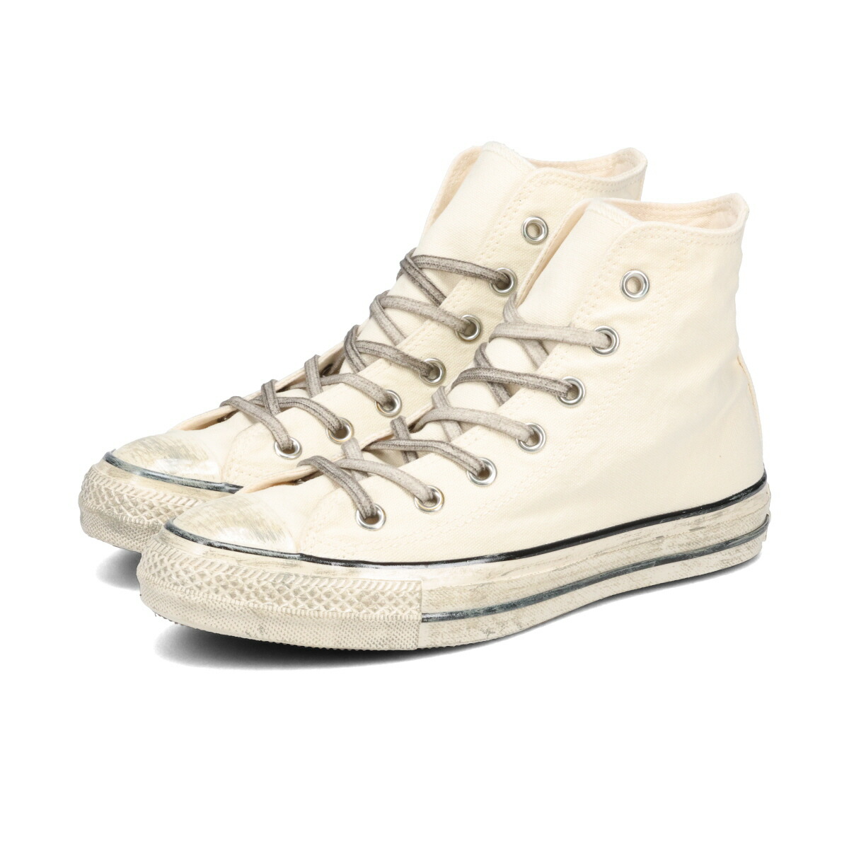 CONVERSE ALL STAR AGED AG HI コンバース オールスター エイジド AG HI メンズ レディース スニーカー ハイカット SNOW WHITE ホワイト 31314081画像