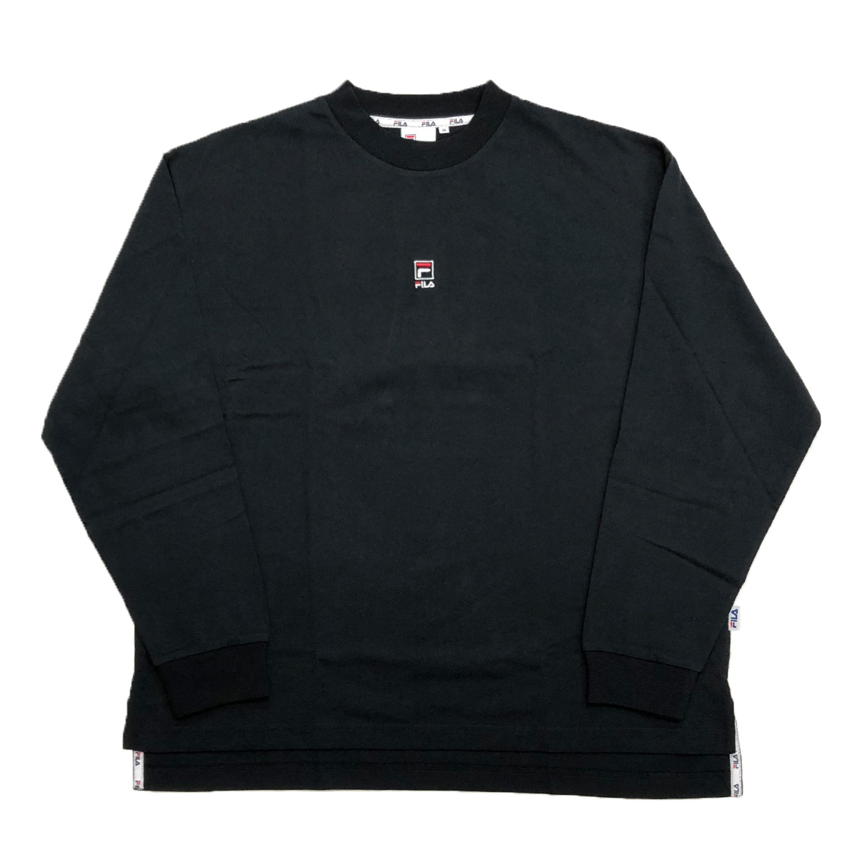 fila black crew neck