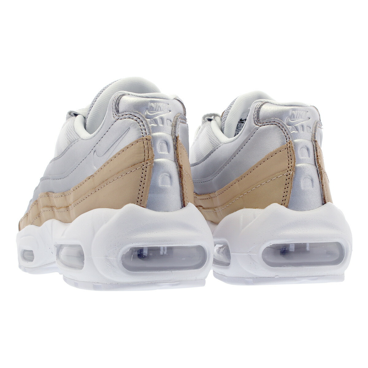 NIKE WMNS AIR MAX 95 SE PRM Nike women Air Max 95 SE premium PURE PLATINUMMETALLIC SILVER WHITE ah8697 002 NIKE WMNS AIR MAX 95 SE PRM Nike women Air Max 95 SE premium PURE PLATINUMMETALLIC SILVER WHITE ah8697 002