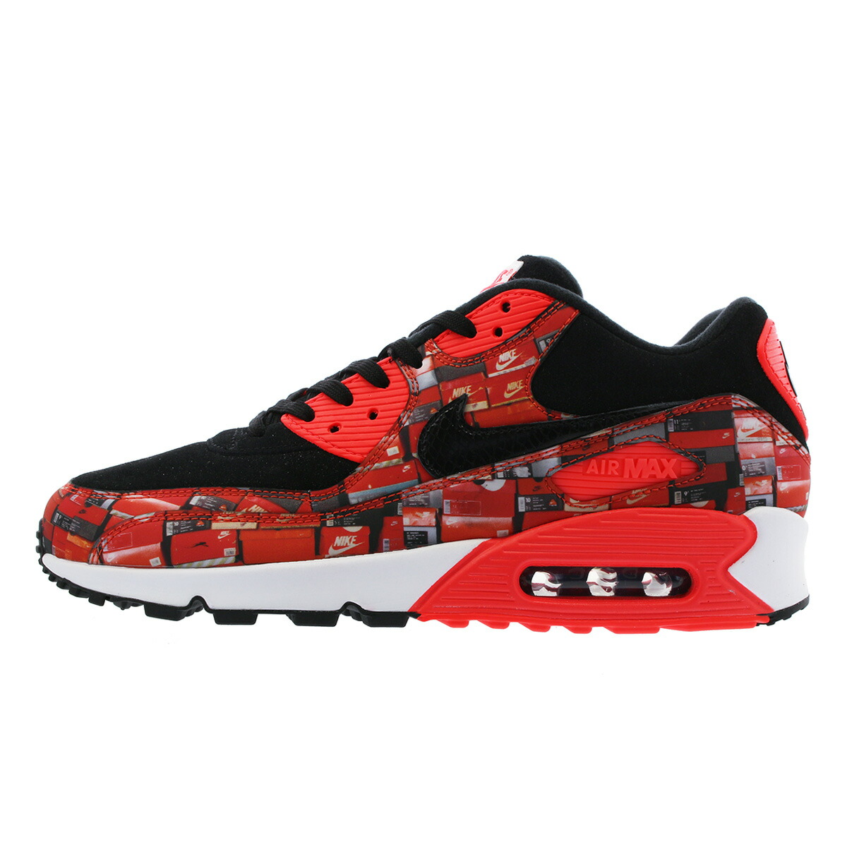 NIKE AIR MAX 90 PRINT Kie Ney AMAX 90 print BLACKBRIGHT CRIMSONWHITE NIKE AIR MAX 90 PRINT Kie Ney AMAX 90 print BLACKBRIGHT CRIMSONWHITE