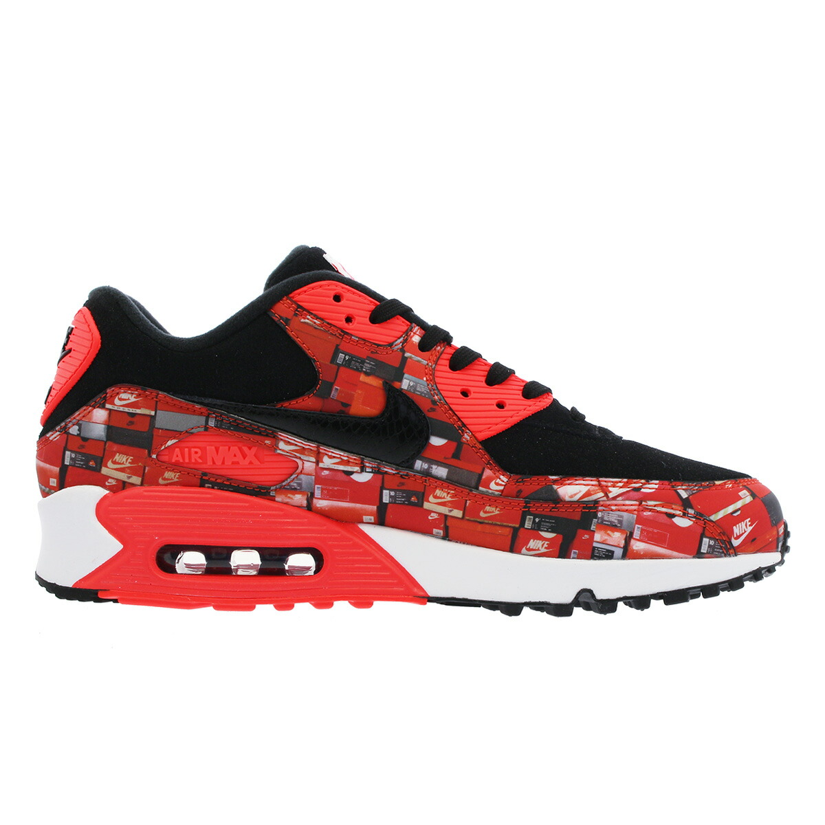 NIKE AIR MAX 90 PRINT Kie Ney AMAX 90 print BLACKBRIGHT CRIMSONWHITE NIKE AIR MAX 90 PRINT Kie Ney AMAX 90 print BLACKBRIGHT CRIMSONWHITE
