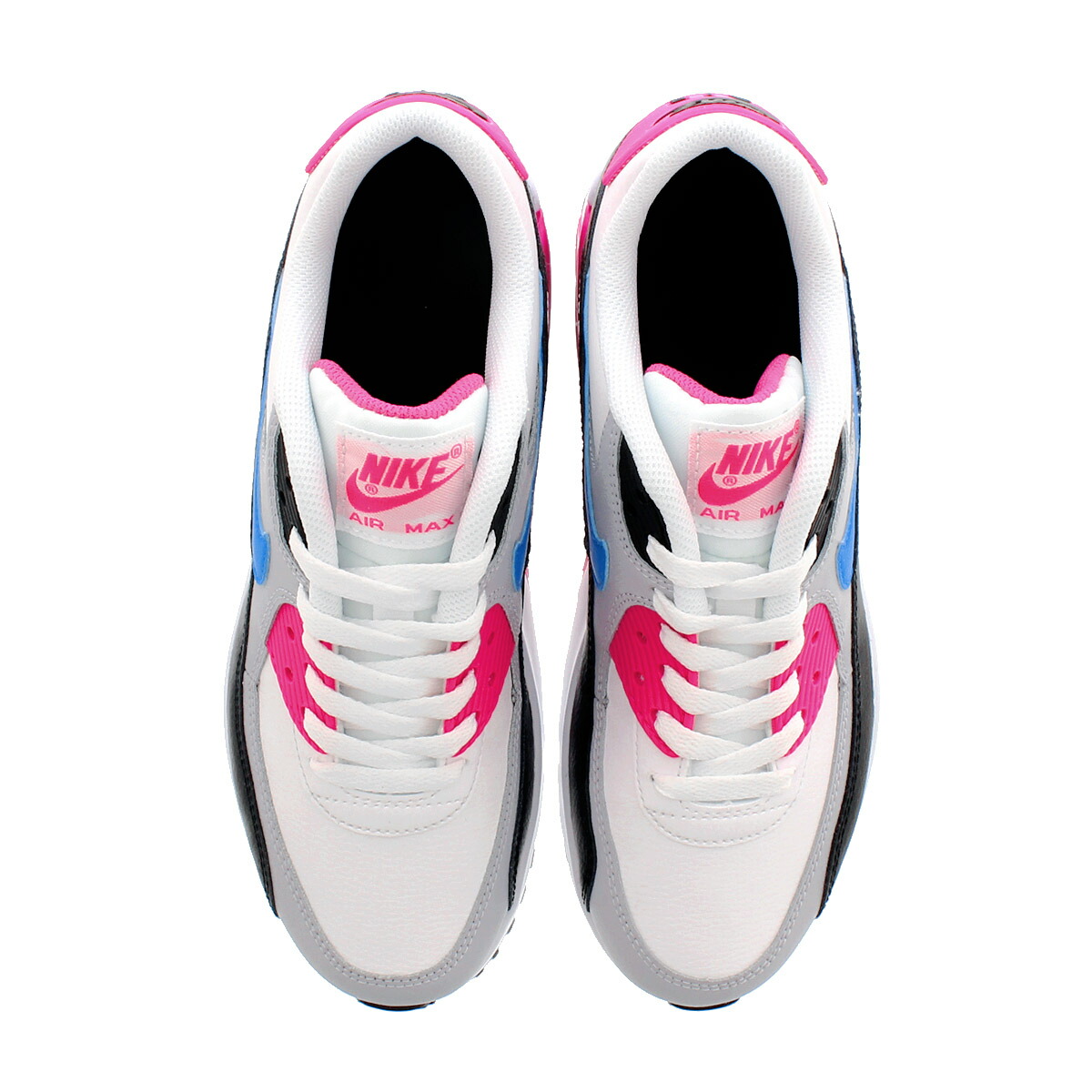 NIKE AIR MAX 90 LTR GS나이키 에어 막스 90 레더 GS WHITEBLACKPINK BLASTPHOTO BLUE 833376 107 NIKE AIR MAX 90 LTR GS나이키 에어 막스 90 레더 GS WHITEBLACKPINK BLASTPHOTO BLUE 833376 107