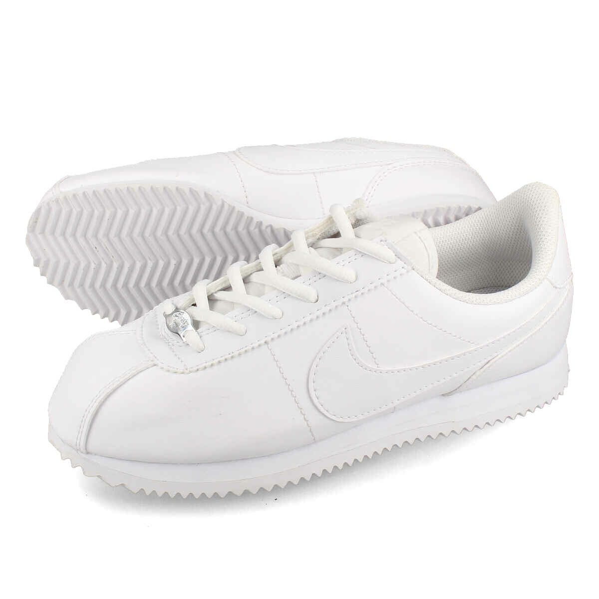 楽天市場】NIKE WMNS CORTEZ LEATHER black/white-wht 807471